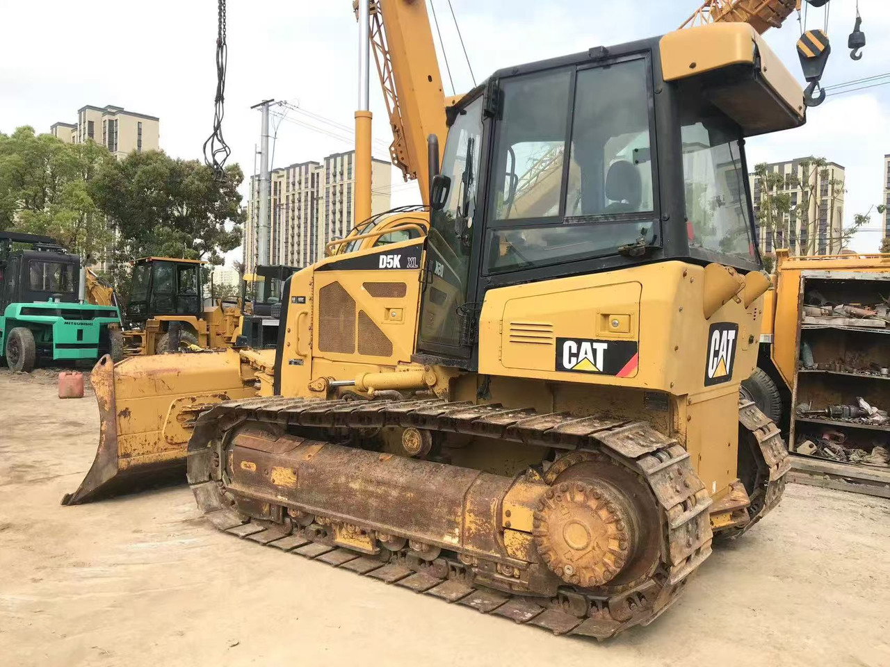 Buldozers CAT D5K: foto 6