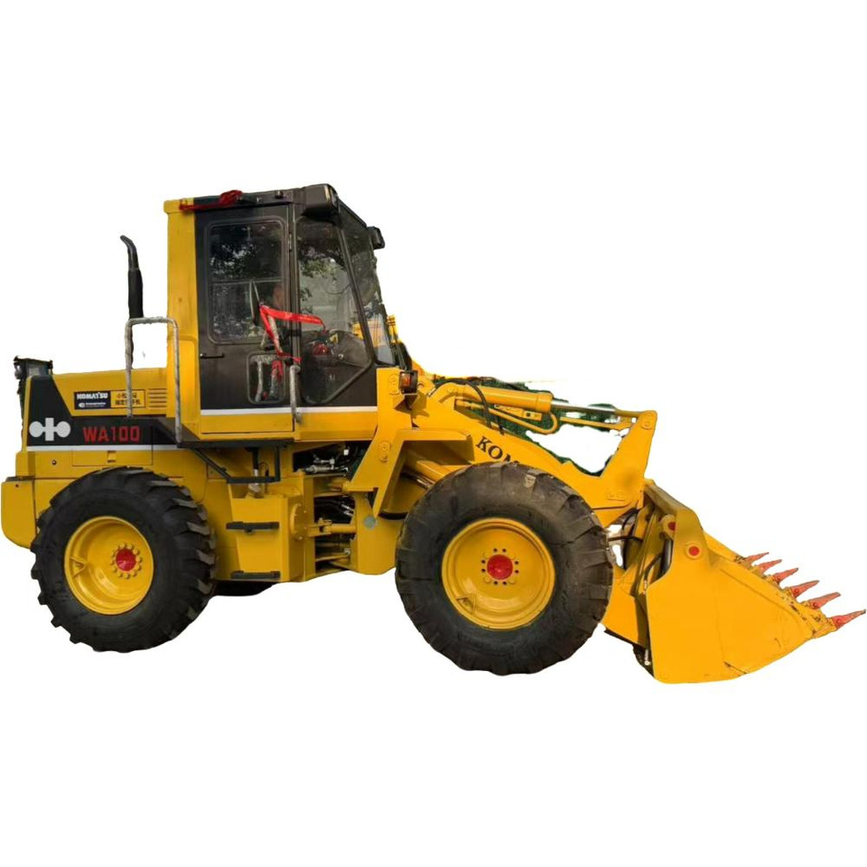 Komatsu WA100 - Riteņu iekrāvējs: foto 1 Komatsu WA100 - Riteņu iekrāvējs: foto 1