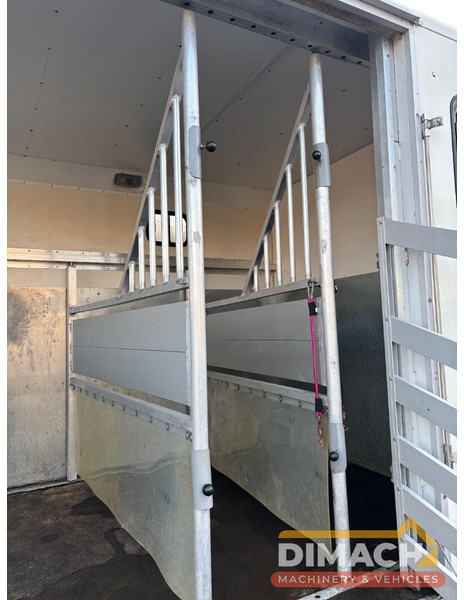 Zirgu kravas automašīna DAF FA LF45.150 4 paards, laadlift. Horsetruck NL truck: foto 7