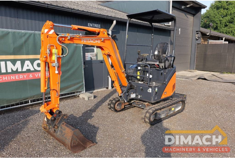 Hitachi ZX 17 CW05 hydraulische snelwissel - Mini-ekskavators: foto 5 Hitachi ZX 17 CW05 hydraulische snelwissel - Mini-ekskavators: foto 5