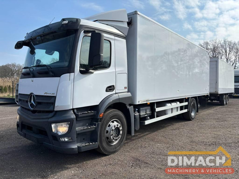 Mercedes-Benz Actros 1833 4x2 - aanhanger koffer, Euro 6 - Kravas automašīna ar slēgto virsbūvi: foto 3 Mercedes-Benz Actros 1833 4x2 - aanhanger koffer, Euro 6 - Kravas automašīna ar slēgto virsbūvi: foto 3