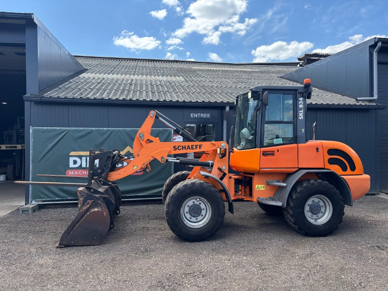 Schaeff SKL 834 Terex, bucket forks - Riteņu iekrāvējs: foto 1 Schaeff SKL 834 Terex, bucket forks - Riteņu iekrāvējs: foto 1
