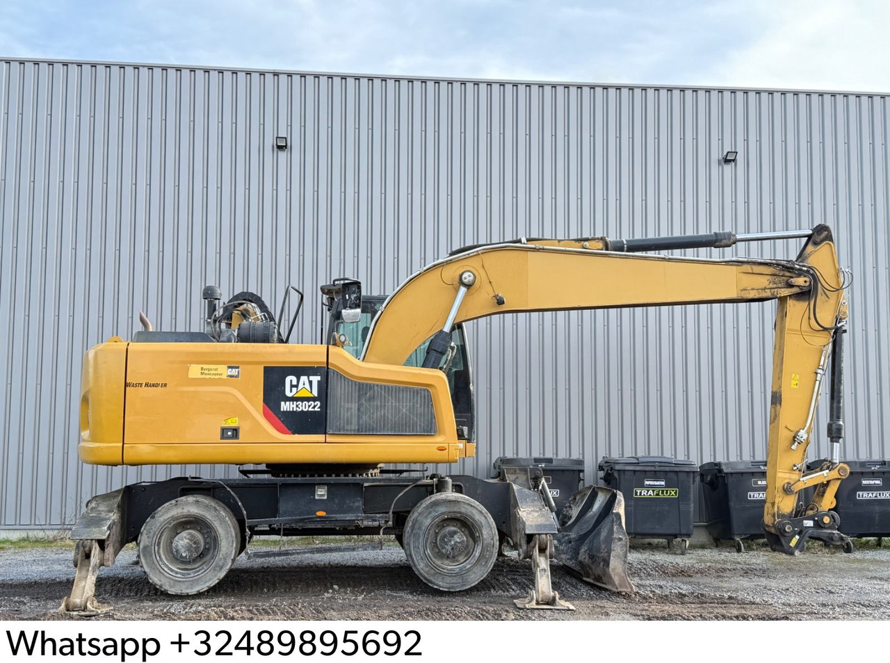 CAT MH3022 - Riteņu ekskavators: foto 1 CAT MH3022 - Riteņu ekskavators: foto 1