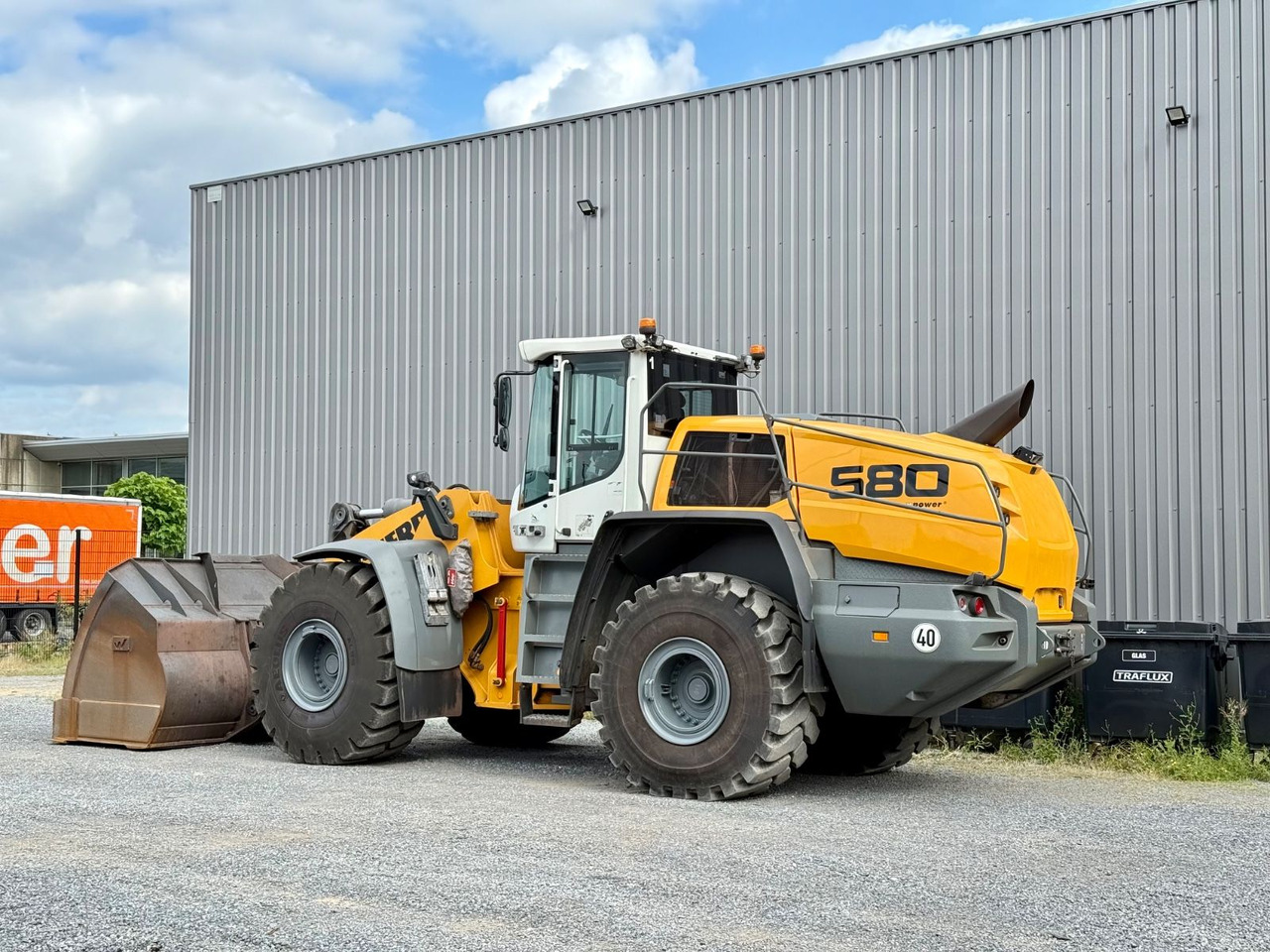 Liebherr L580 X Power - Riteņu iekrāvējs: foto 2 Liebherr L580 X Power - Riteņu iekrāvējs: foto 2