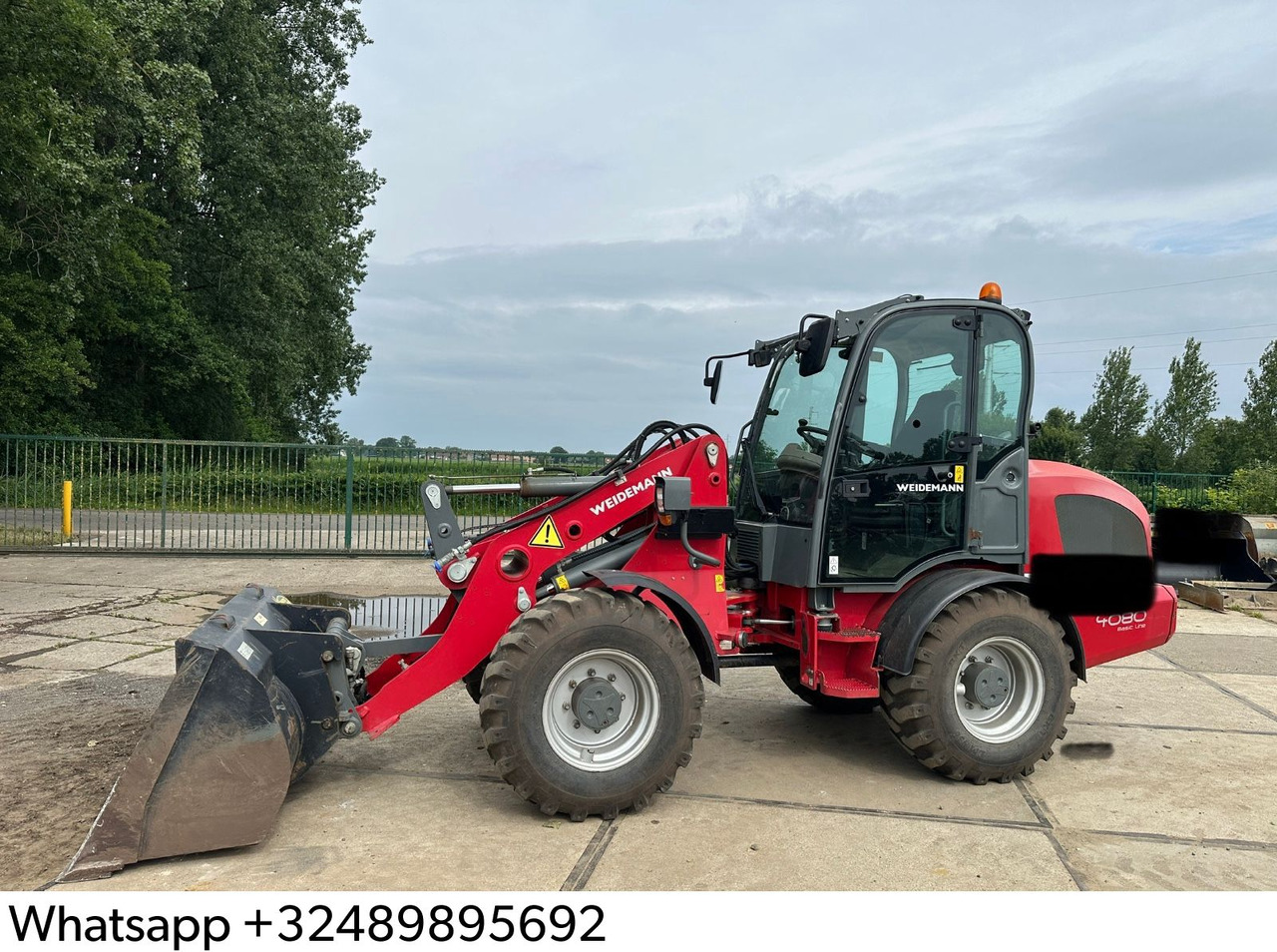 Weidemann 4080 Basic line - Riteņu iekrāvējs: foto 1 Weidemann 4080 Basic line - Riteņu iekrāvējs: foto 1