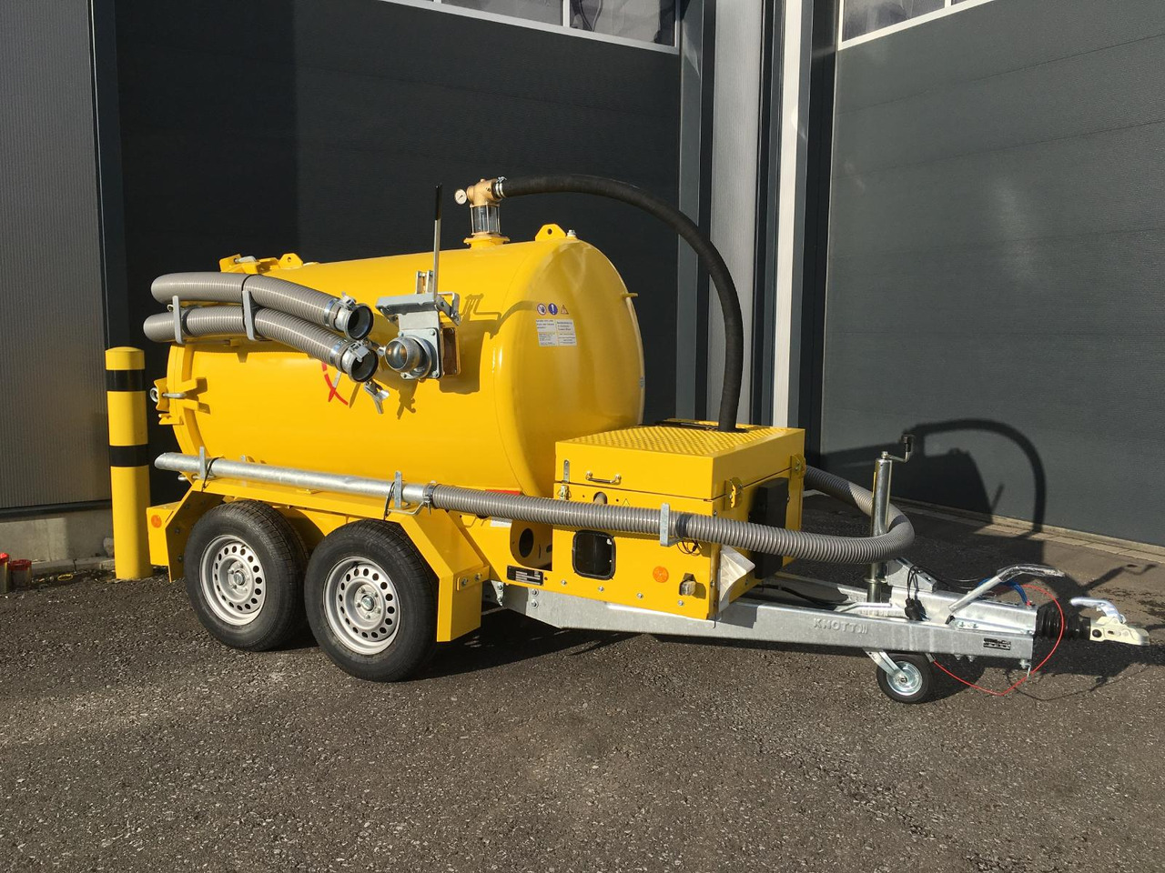 Jaunā Asenizācijas mašīna M-Vac 1500 / vacuum system for absorb mud and liquids: foto 8