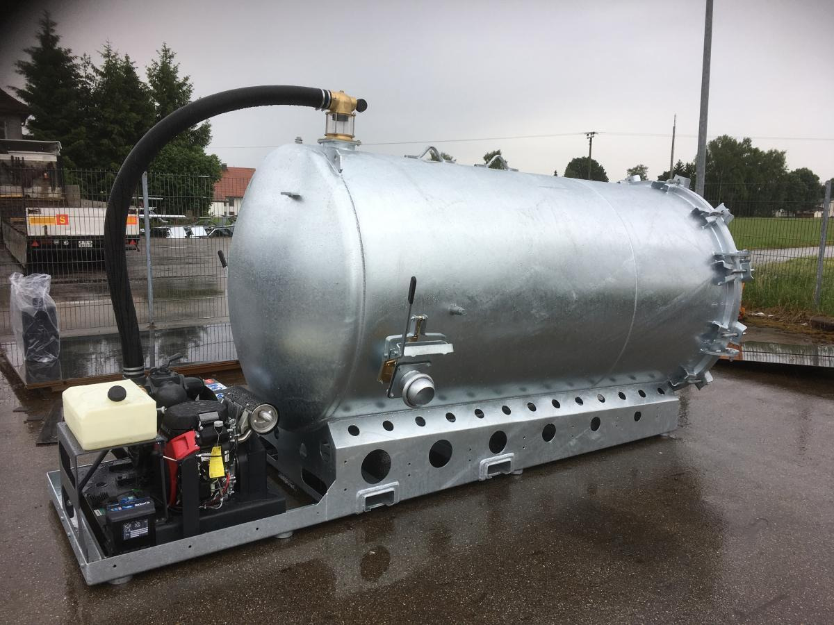 S-Vac 5,0m³ Saugfass 5000l Vakuumfass / Saugfass/ S-Vac - Horizontālās urbšanas mašīna: foto 2 S-Vac 5,0m³ Saugfass 5000l Vakuumfass / Saugfass/ S-Vac - Horizontālās urbšanas mašīna: foto 2