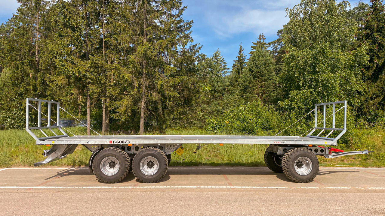 Cynkomet Ballentransportwagen / Bale platform / Remorque pour balles / Rimorchio per balle / Przyczepa do przewozu bel - Lauksaimniecības piekabe-platforma: foto 3 Cynkomet Ballentransportwagen / Bale platform / Remorque pour balles / Rimorchio per balle / Przyczepa do przewozu bel - Lauksaimniecības piekabe-platforma: foto 3