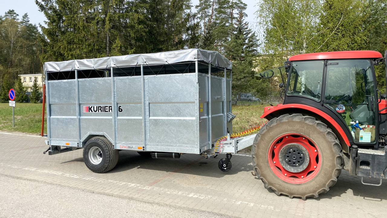 Cynkomet Viehanhänger / Livestock trailer / Remorque bétaillère / Remolque ganadero / Rimorchio per bestiame / Прицеп для перевозки животных / Przyczepa do przewozu zwierząt - Piekabe dzīvnieku pārvadāšanai: foto 4 Cynkomet Viehanhänger / Livestock trailer / Remorque bétaillère / Remolque ganadero / Rimorchio per bestiame / Прицеп для перевозки животных / Przyczepa do przewozu zwierząt - Piekabe dzīvnieku pārvadāšanai: foto 4