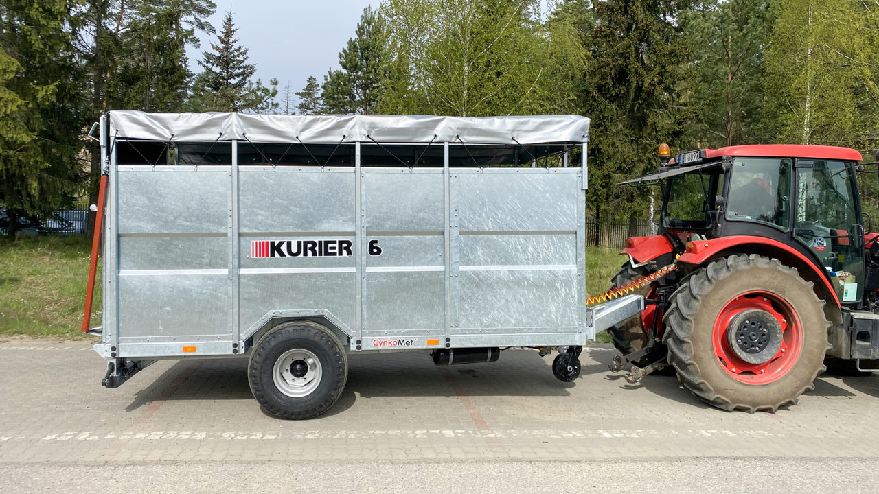 Cynkomet Viehanhänger / Livestock trailer / Remorque bétaillère / Remolque ganadero / Rimorchio per bestiame / Прицеп для перевозки животных / Przyczepa do przewozu zwierząt - Piekabe dzīvnieku pārvadāšanai: foto 5 Cynkomet Viehanhänger / Livestock trailer / Remorque bétaillère / Remolque ganadero / Rimorchio per bestiame / Прицеп для перевозки животных / Przyczepa do przewozu zwierząt - Piekabe dzīvnieku pārvadāšanai: foto 5