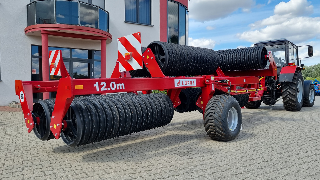 Lupus Ackerwalze / Sowing roller / Rouleau / Rodillo de cultivo / Rullo di coltivazione / Культивационный каток / Wał uprawowy 12 m - Lauka veltnis: foto 4 Lupus Ackerwalze / Sowing roller / Rouleau / Rodillo de cultivo / Rullo di coltivazione / Культивационный каток / Wał uprawowy 12 m - Lauka veltnis: foto 4