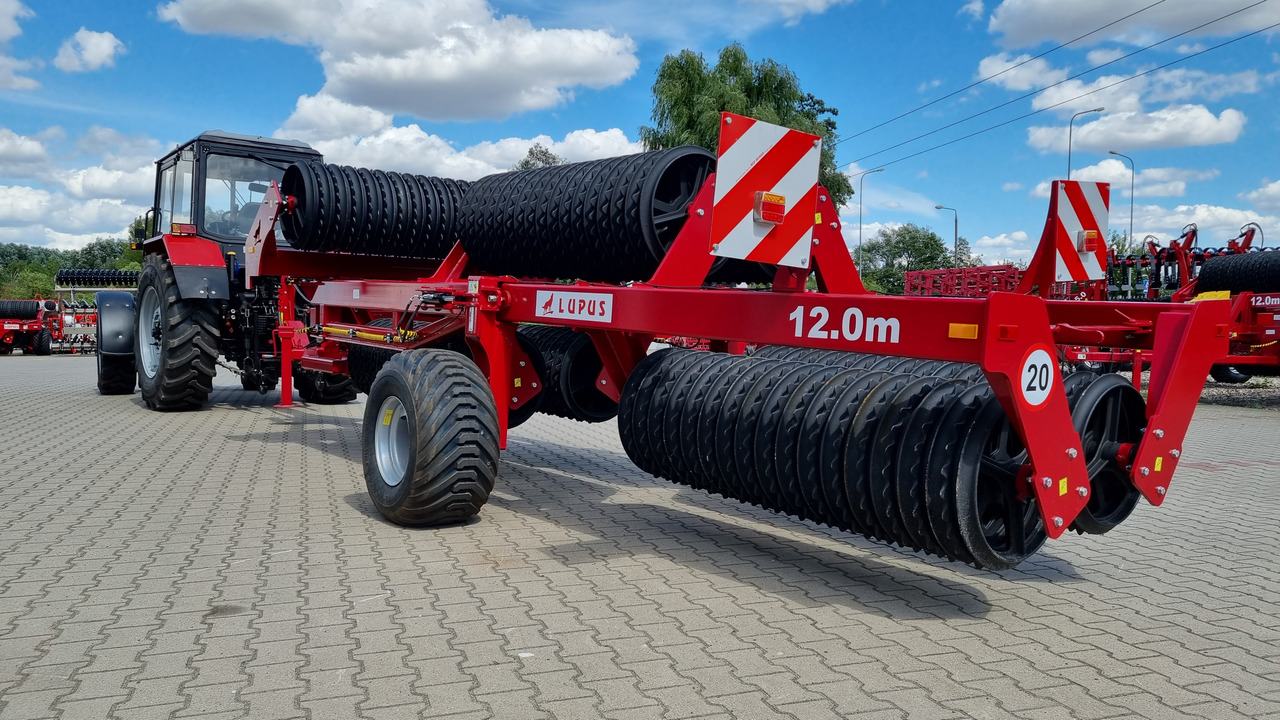 Lupus Ackerwalze / Sowing roller / Rouleau / Rodillo de cultivo / Rullo di coltivazione / Культивационный каток / Wał uprawowy 12 m - Lauka veltnis: foto 2 Lupus Ackerwalze / Sowing roller / Rouleau / Rodillo de cultivo / Rullo di coltivazione / Культивационный каток / Wał uprawowy 12 m - Lauka veltnis: foto 2