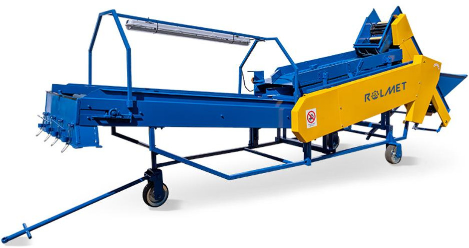 ROLMET Kartoffelsortierer / Potato sorting machine / Trieuse de pomme de terre / Selezionatrice per patate / Clasificador de patatas / Картофелесортировочная машина / Sortownik do ziemniaków M614/2 - Kartupeļu tehnika: foto 3 ROLMET Kartoffelsortierer / Potato sorting machine / Trieuse de pomme de terre / Selezionatrice per patate / Clasificador de patatas / Картофелесортировочная машина / Sortownik do ziemniaków M614/2 - Kartupeļu tehnika: foto 3