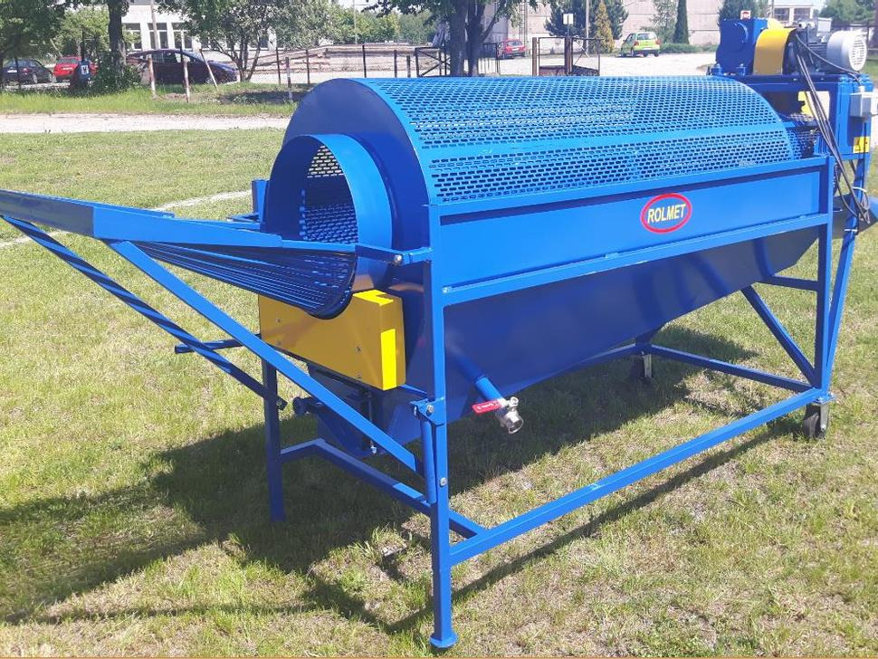 Rolmet Trommelwaschmaschine / Vegetables washing / Machine Laveuse de légume / Lavatrice agroalimentare / Lavadora de verduras / Барабанная мойка / Płuczka bębnowa PB-1 - Tehnika pēc ražas: foto 2 Rolmet Trommelwaschmaschine / Vegetables washing / Machine Laveuse de légume / Lavatrice agroalimentare / Lavadora de verduras / Барабанная мойка / Płuczka bębnowa PB-1 - Tehnika pēc ražas: foto 2