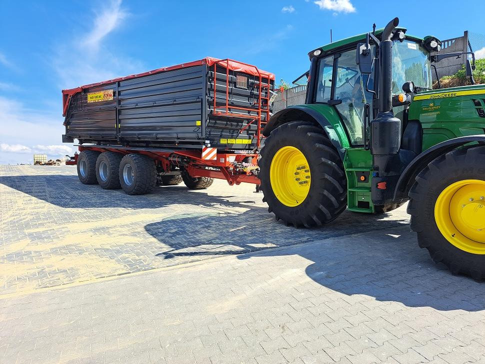 Techmont Anhänger / Trailer / Remorque / Rimorchio / Прицеп / Przyczepa tridem PTW 21 t - Lauksaimniecības piekabe-pašizgāzējs: foto 2 Techmont Anhänger / Trailer / Remorque / Rimorchio / Прицеп / Przyczepa tridem PTW 21 t - Lauksaimniecības piekabe-pašizgāzējs: foto 2