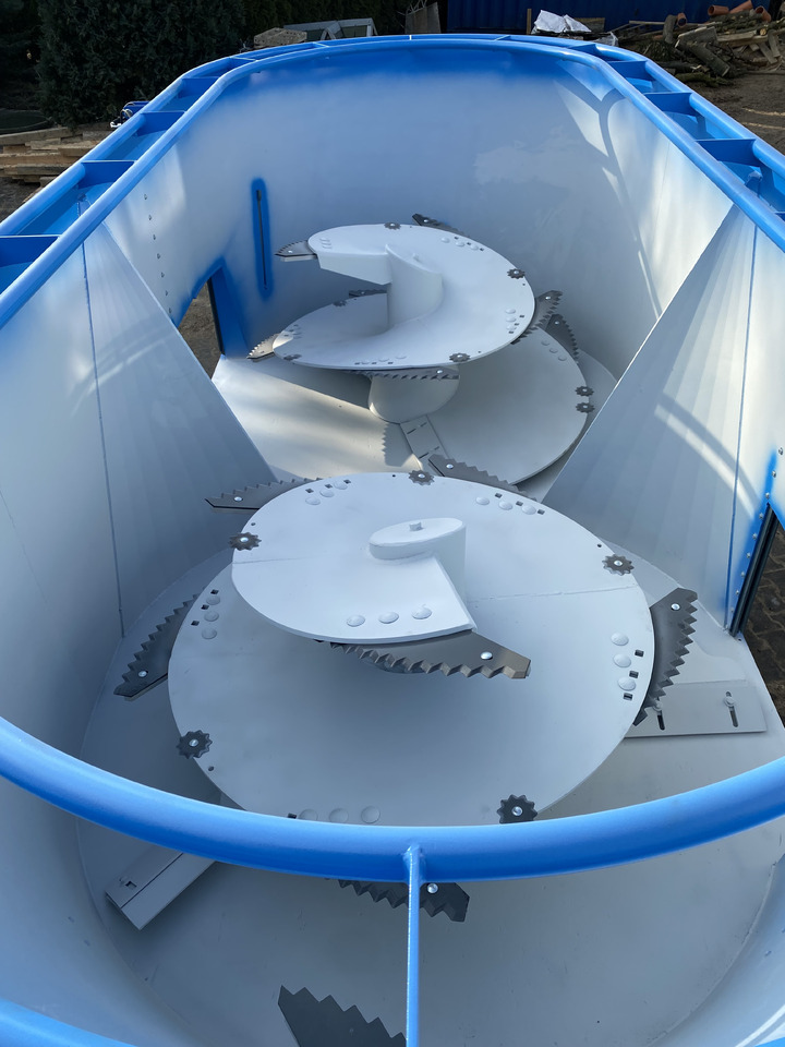 ZAMET Futtermischwagen / Feed mixer / Melangeuse / Carro miscelatore / Vagoneta 2 sinfines / Кормораздатчик 2 шнека / Wóz paszowy 14 m3 - Lopbarības mikseris: foto 5 ZAMET Futtermischwagen / Feed mixer / Melangeuse / Carro miscelatore / Vagoneta 2 sinfines / Кормораздатчик 2 шнека / Wóz paszowy 14 m3 - Lopbarības mikseris: foto 5