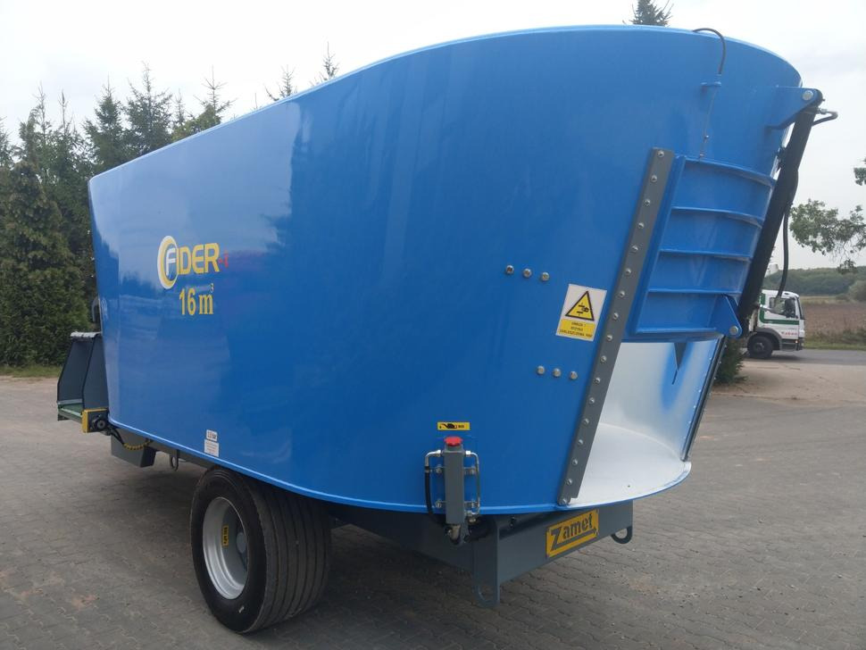 ZAMET Futtermischwagen / Feed mixer / Melangeuse / Carro miscelatore / Vagoneta de alimentación /Кормораздатчик / Wóz paszowy 16 m3 - Lopbarības mikseris: foto 4 ZAMET Futtermischwagen / Feed mixer / Melangeuse / Carro miscelatore / Vagoneta de alimentación /Кормораздатчик / Wóz paszowy 16 m3 - Lopbarības mikseris: foto 4