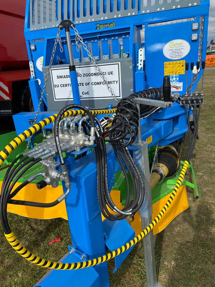 Jaunā Savācējpiekabe ZAMET Mähladewagen / Green forage mower / Remorque autochargeuse / Remolque autocargable / Самозагружающийся прицеп с косилкой / Przyczepa samozaładowcza z kosiarką bębnową T635/3: foto 10