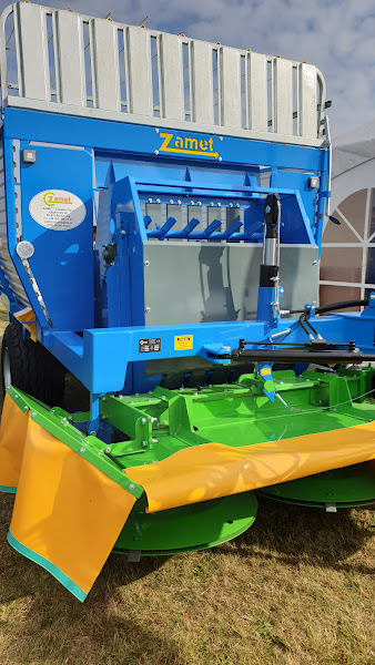 Jaunā Savācējpiekabe ZAMET Mähladewagen / Green forage mower / Remorque autochargeuse / Remolque autocargable / Самозагружающийся прицеп с косилкой / Przyczepa samozaładowcza z kosiarką bębnową T635/3: foto 15