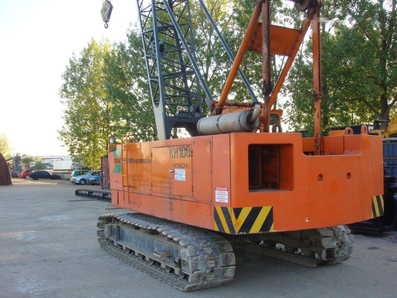 Hitachi KH 100 - Kāpurķēžu celtnis: foto 4 Hitachi KH 100 - Kāpurķēžu celtnis: foto 4