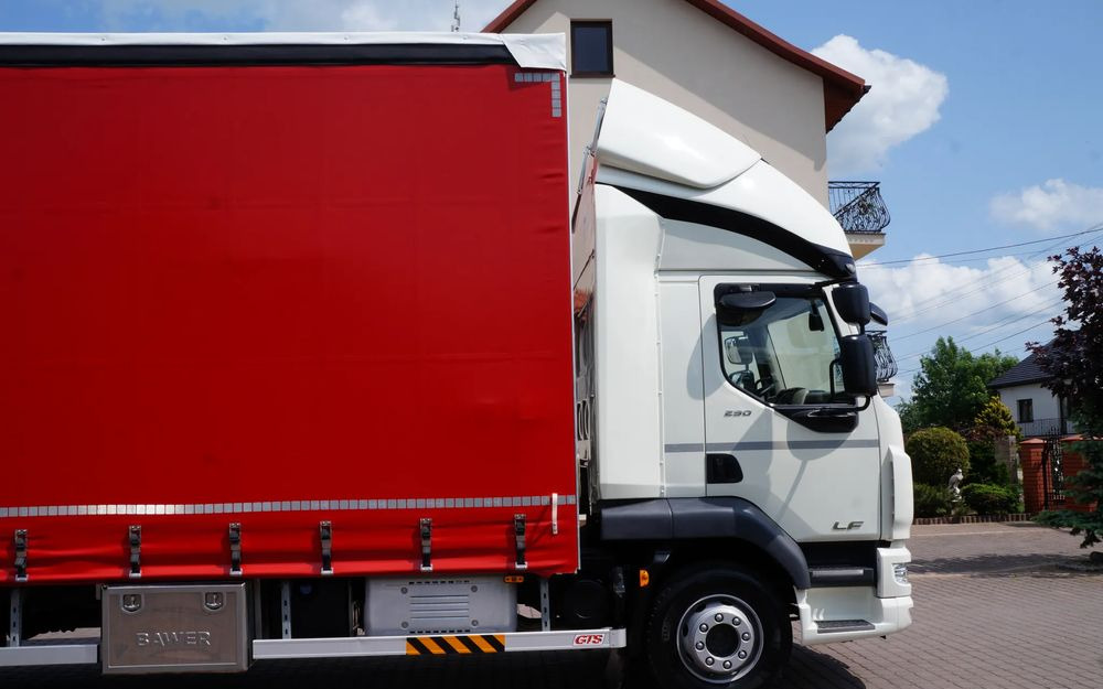 DAF LF 290 EURO 6 FIRANKA DŁ. 8.6m 21 PALET ŁAD 8.250 KG - Kravas automašīna ar tentu: foto 3 DAF LF 290 EURO 6 FIRANKA DŁ. 8.6m 21 PALET ŁAD 8.250 KG - Kravas automašīna ar tentu: foto 3