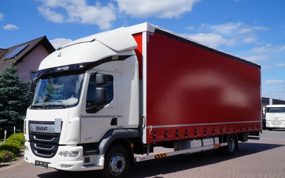 DAF LF 290 EURO 6 FIRANKA DŁ. 8.6m 21 PALET ŁAD 8.250 KG - Kravas automašīna ar tentu: foto 2 DAF LF 290 EURO 6 FIRANKA DŁ. 8.6m 21 PALET ŁAD 8.250 KG - Kravas automašīna ar tentu: foto 2