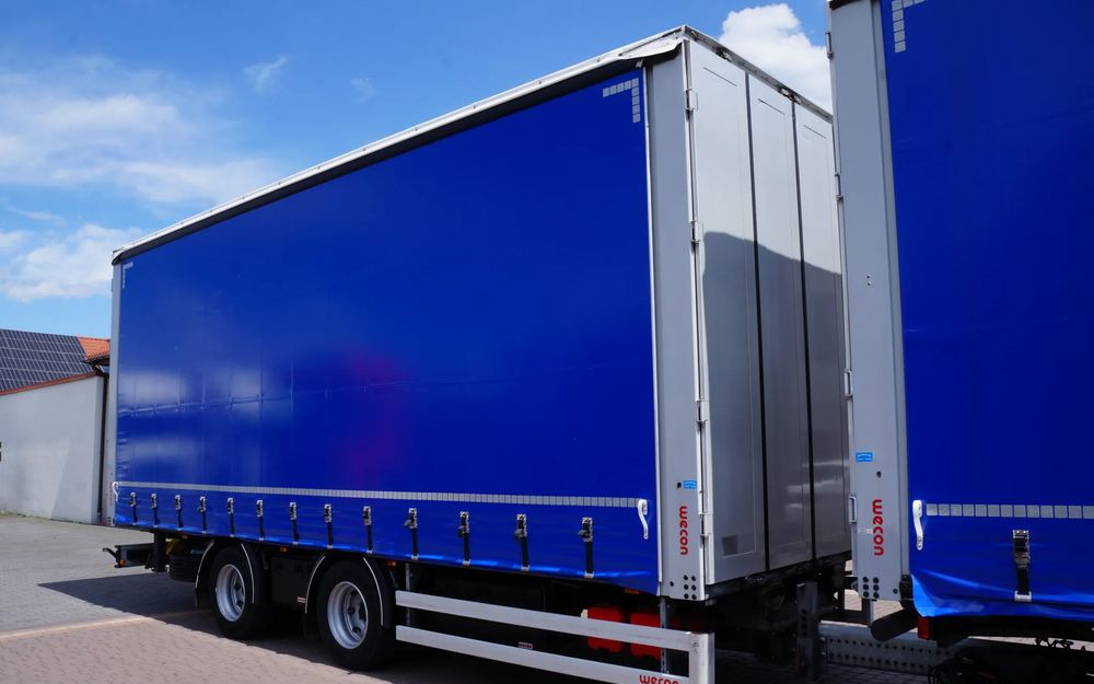 DAF XF 480 EURO 6 ZESTAW TANDEM PRZEJAZDOWY 120 M3 7,7 M + 7,7 M WECON - Kravas automašīna ar tentu: foto 4 DAF XF 480 EURO 6 ZESTAW TANDEM PRZEJAZDOWY 120 M3 7,7 M + 7,7 M WECON - Kravas automašīna ar tentu: foto 4