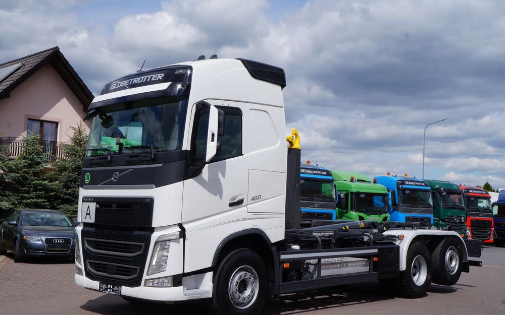 Volvo FH 460 6X2 HAKOWIEC MEILLER RK 20.70 OŚ SKRĘTNA I PODNOSZONA - Pacēlājs ar āķi: foto 1 Volvo FH 460 6X2 HAKOWIEC MEILLER RK 20.70 OŚ SKRĘTNA I PODNOSZONA - Pacēlājs ar āķi: foto 1