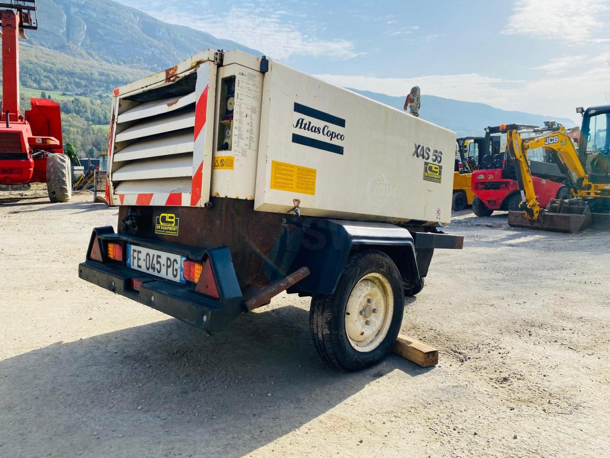 ATLAS COPCO XAS 56 Compresseur d'air sur roues - Gaisa kompresors: foto 5 ATLAS COPCO XAS 56 Compresseur d'air sur roues - Gaisa kompresors: foto 5