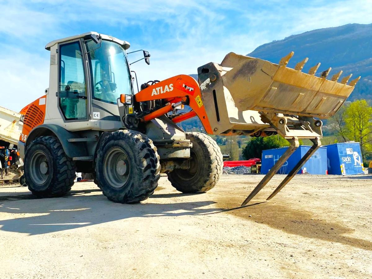 Riteņu iekrāvējs ATLAS Chargeuse avec tourelle 75 S: foto 6
