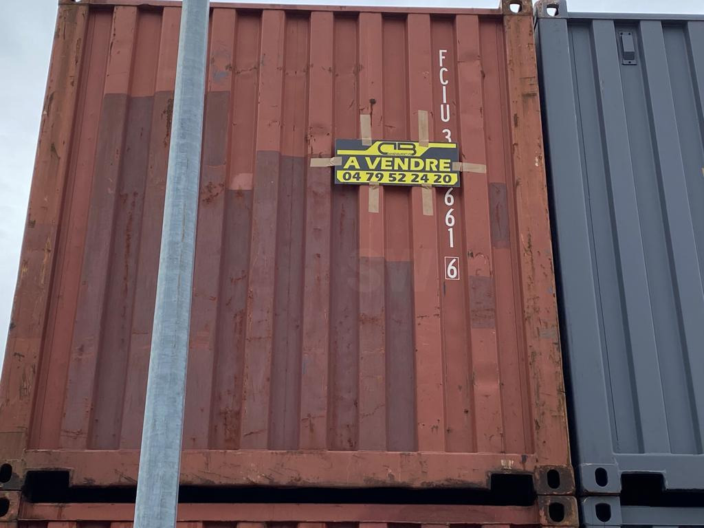 Container occasion 20 pieds Conteneur dernier voyage - Jūras konteiners: foto 5 Container occasion 20 pieds Conteneur dernier voyage - Jūras konteiners: foto 5