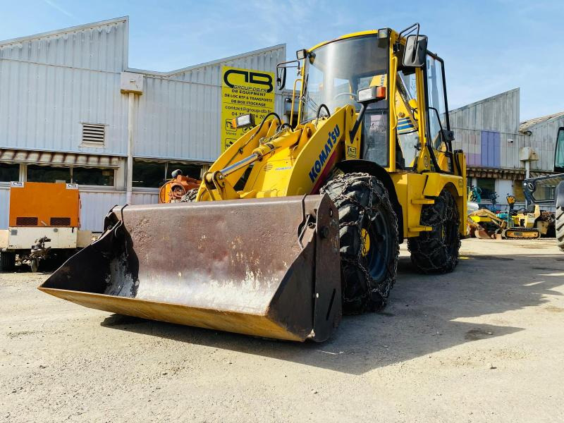 KOMATSU Tractopelle WB70 (NET DE TVA) - Ekskavators-iekrāvējs: foto 1 KOMATSU Tractopelle WB70 (NET DE TVA) - Ekskavators-iekrāvējs: foto 1