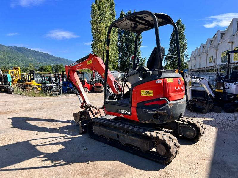 Kubota Series U U27-4 MINIPELLE 2,7T CANOPY - Mini-ekskavators: foto 3 Kubota Series U U27-4 MINIPELLE 2,7T CANOPY - Mini-ekskavators: foto 3