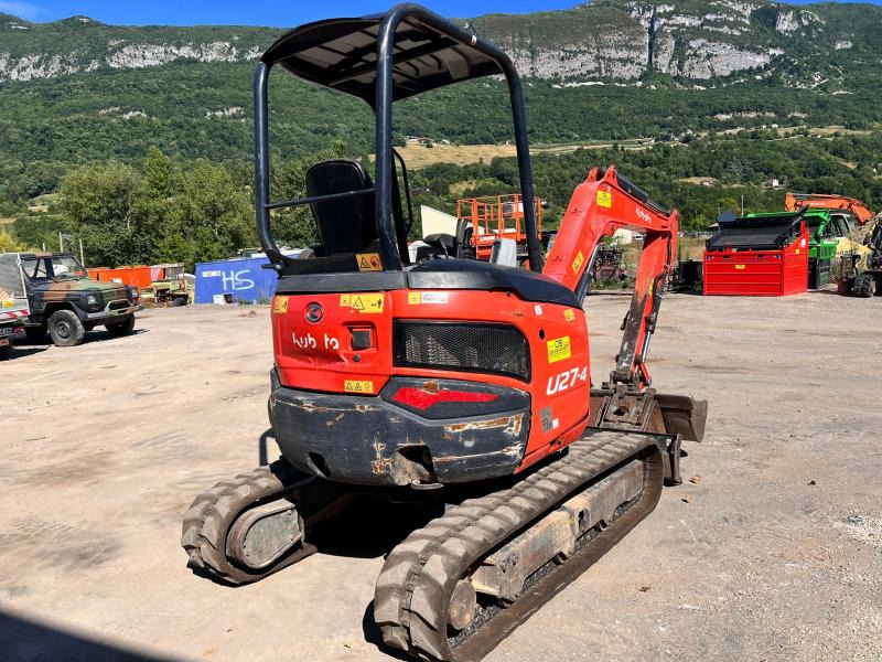Kubota Series U U27-4 MINIPELLE 2,7T CANOPY - Mini-ekskavators: foto 5 Kubota Series U U27-4 MINIPELLE 2,7T CANOPY - Mini-ekskavators: foto 5