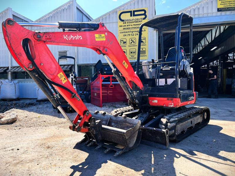 Kubota Series U U27-4 MINIPELLE 2,7T CANOPY - Mini-ekskavators: foto 1 Kubota Series U U27-4 MINIPELLE 2,7T CANOPY - Mini-ekskavators: foto 1
