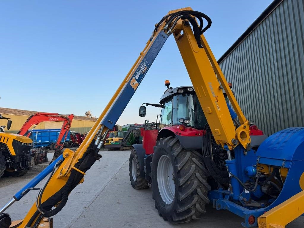 Traktors Massey Ferguson 7618 Dyna VT c/w Bomford Falcon Evo 6.5: foto 21