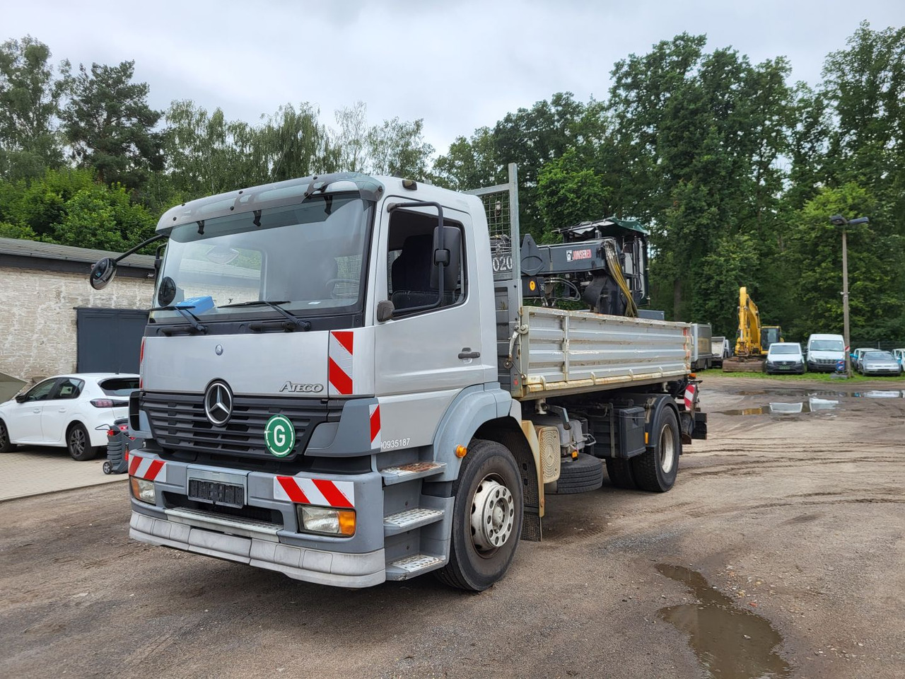 DAIMLER BENZ Atego 1824 - Kravas automašīna pašizgāzējs: foto 1 DAIMLER BENZ Atego 1824 - Kravas automašīna pašizgāzējs: foto 1