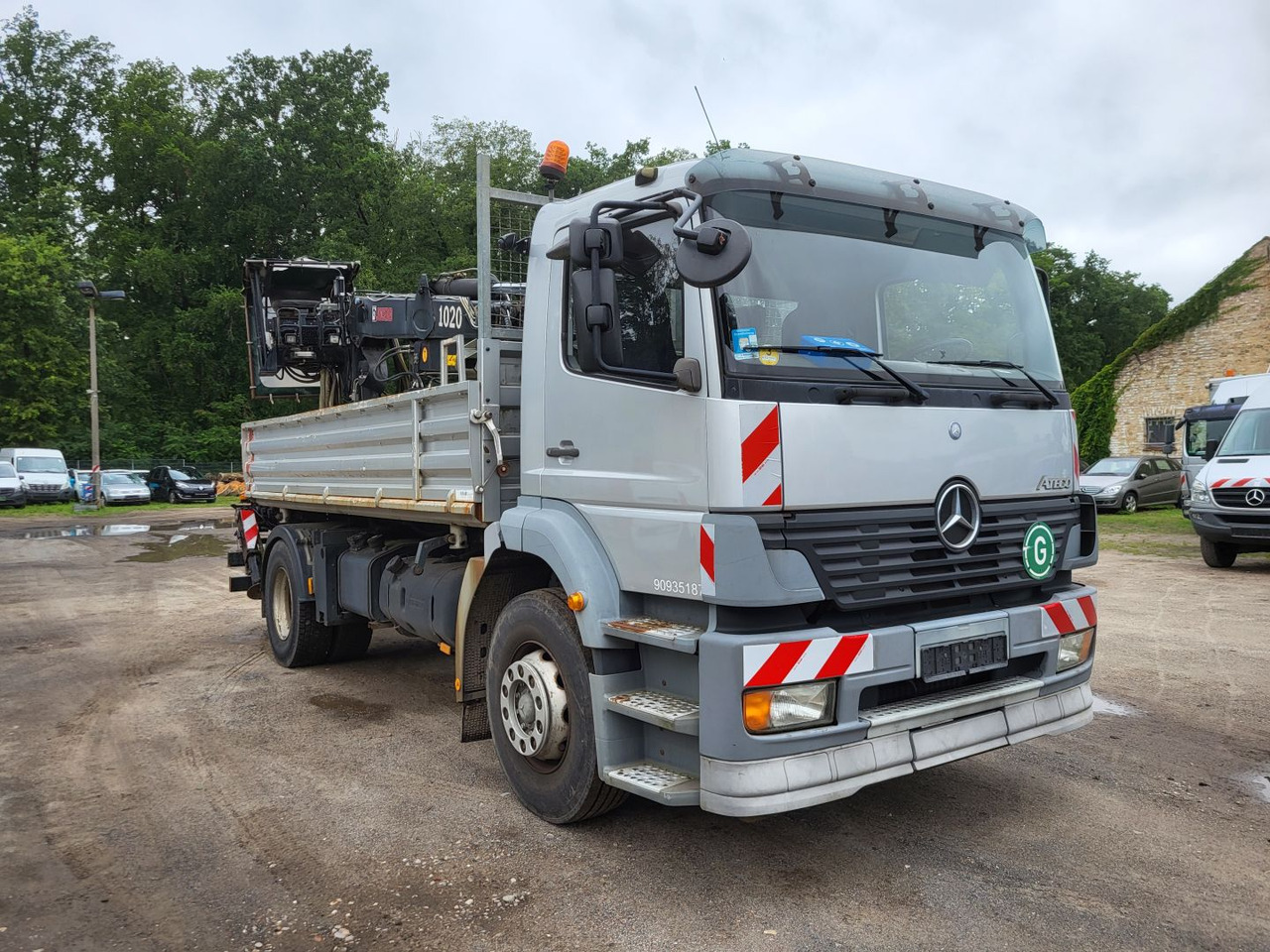 DAIMLER BENZ Atego 1824 - Kravas automašīna pašizgāzējs: foto 2 DAIMLER BENZ Atego 1824 - Kravas automašīna pašizgāzējs: foto 2
