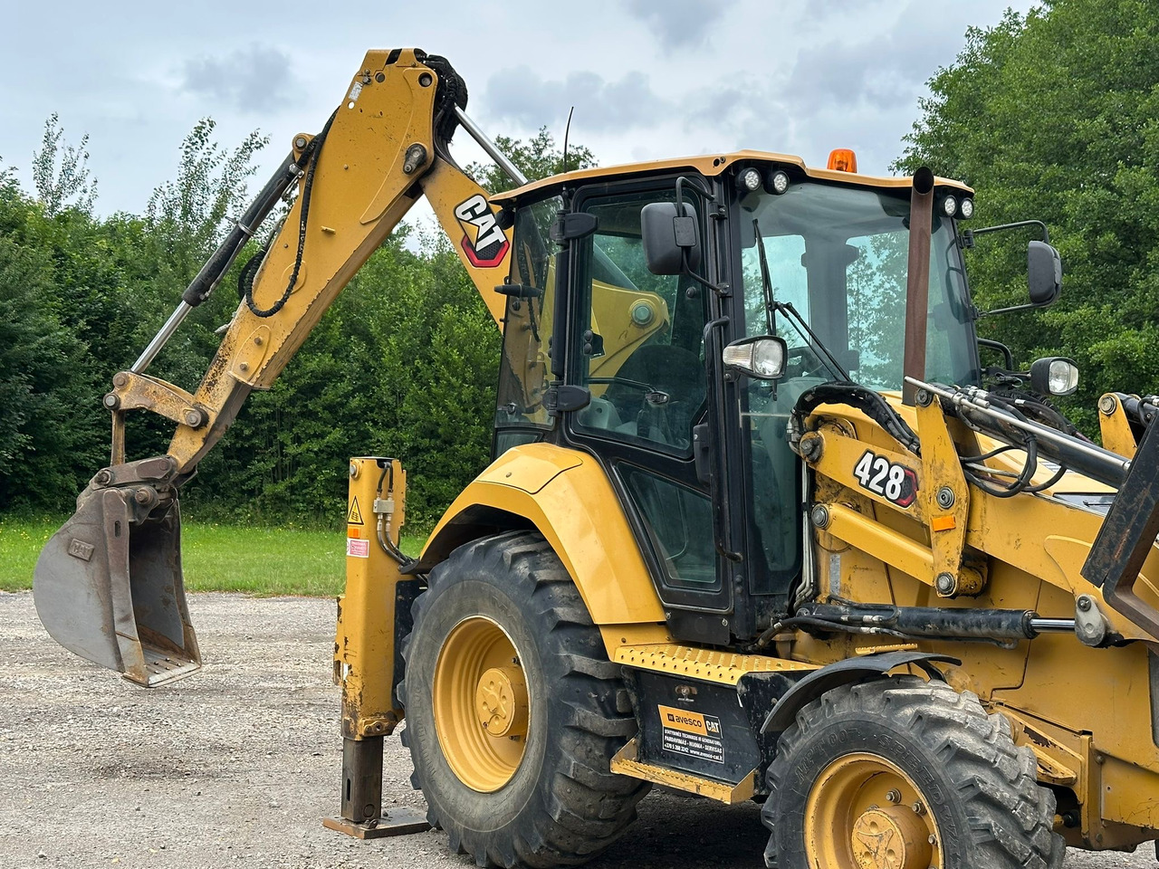 CATERPILLAR 428 / 2020 ROK / KLIMATYZACJA / 6200 mth - Ekskavators-iekrāvējs: foto 4 CATERPILLAR 428 / 2020 ROK / KLIMATYZACJA / 6200 mth - Ekskavators-iekrāvējs: foto 4