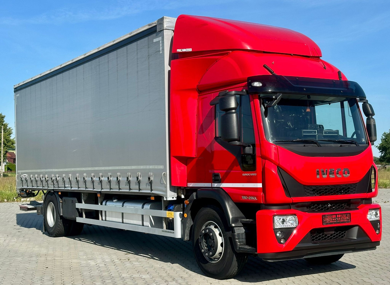 IVECO EUROCARGO 180-280 / FIRANKA / WINDA / 20 PALET / 80 TYŚ KM / 2023 ROK / 9 223 KG ŁADOWNOŚ - Kravas automašīna ar tentu: foto 1 IVECO EUROCARGO 180-280 / FIRANKA / WINDA / 20 PALET / 80 TYŚ KM / 2023 ROK / 9 223 KG ŁADOWNOŚ - Kravas automašīna ar tentu: foto 1