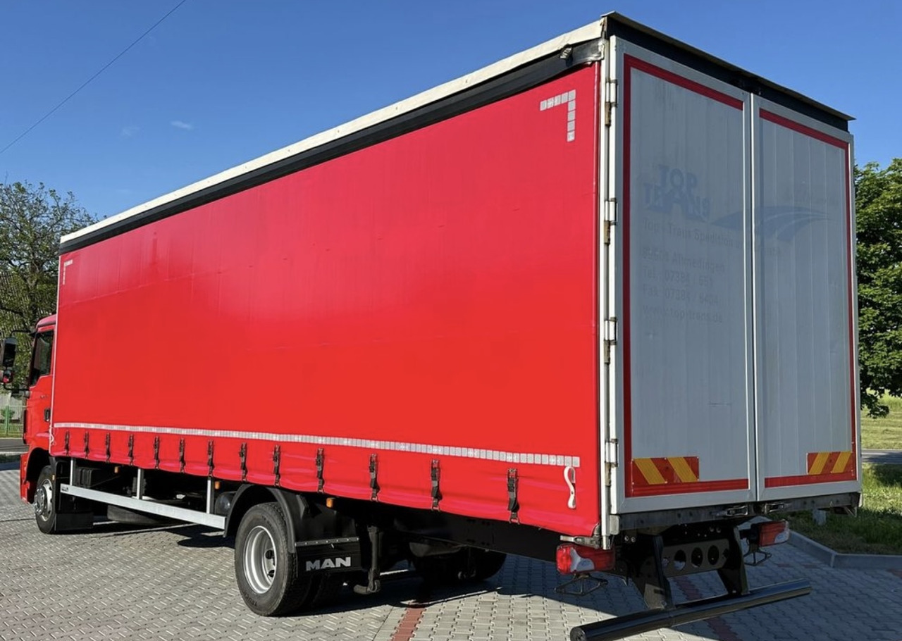 MAN TGM 15.290 / FIRANKA / 21 EUROPALET / AUTOMAT - Kravas automašīna ar tentu: foto 3 MAN TGM 15.290 / FIRANKA / 21 EUROPALET / AUTOMAT - Kravas automašīna ar tentu: foto 3