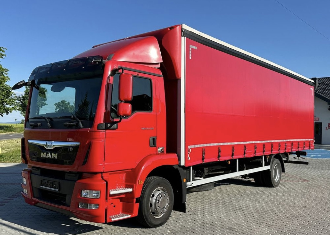 MAN TGM 15.290 / FIRANKA / 21 EUROPALET / AUTOMAT - Kravas automašīna ar tentu: foto 2 MAN TGM 15.290 / FIRANKA / 21 EUROPALET / AUTOMAT - Kravas automašīna ar tentu: foto 2