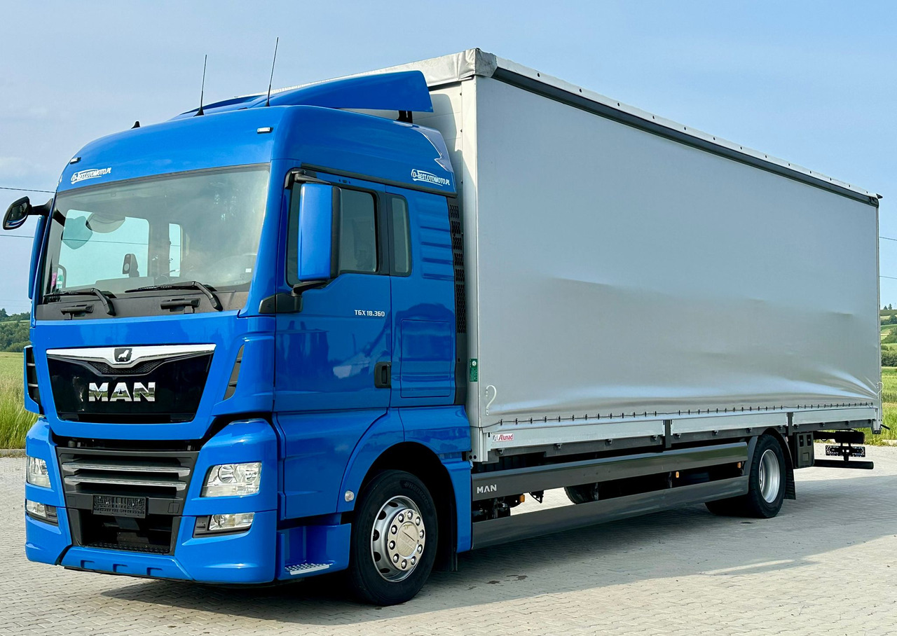 MAN TGX 18.360 / BURTO - FIRANKA / 23 PALETY / SYPIALKA / AUTOMAT / 2021 ROK / SPROWADZONY / SERWISOW - Kravas automašīna ar tentu: foto 2 MAN TGX 18.360 / BURTO - FIRANKA / 23 PALETY / SYPIALKA / AUTOMAT / 2021 ROK / SPROWADZONY / SERWISOW - Kravas automašīna ar tentu: foto 2