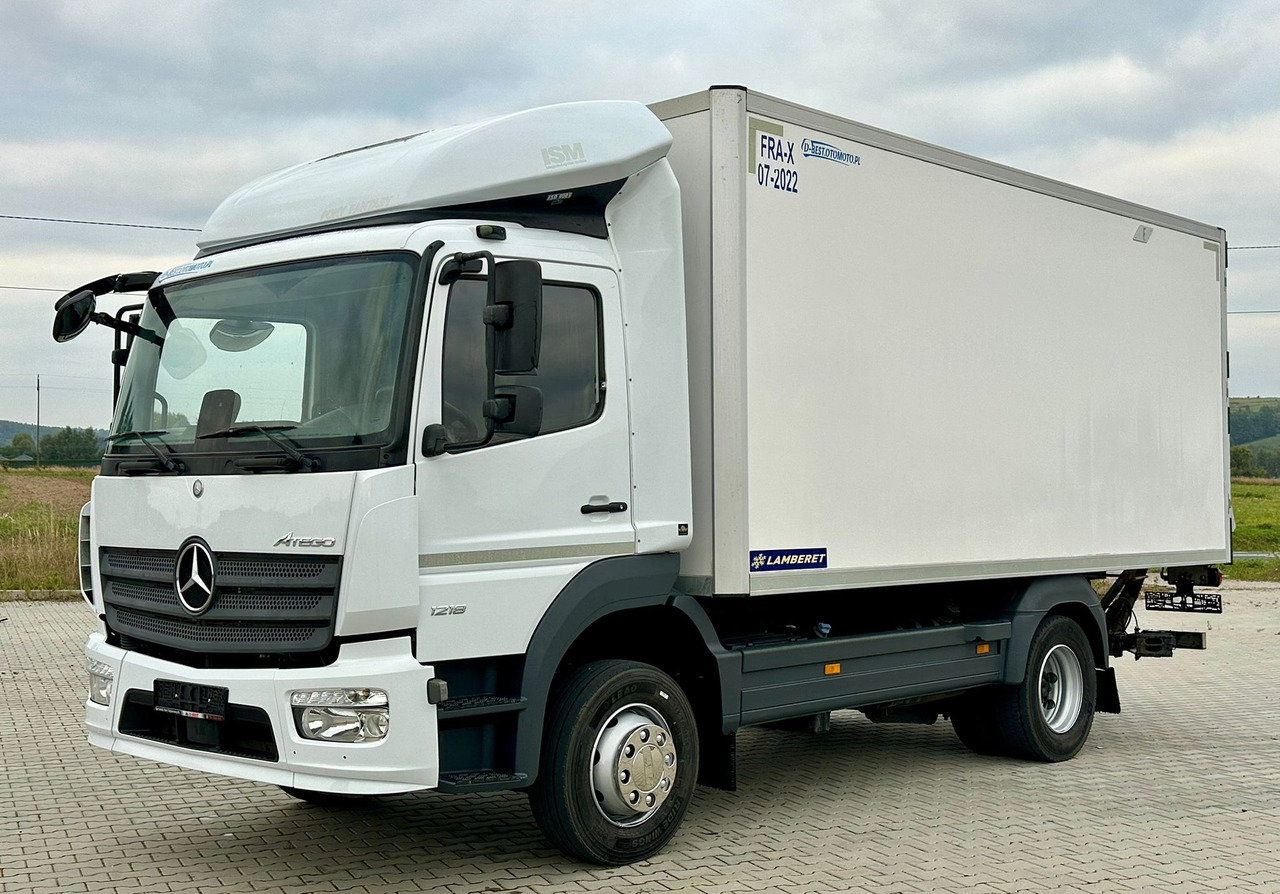 MERCEDES-BENZ ATEGO 1218 / CHŁODNIA / WINDA / 12 PALET / 5.10 M DŁUGOŚCI / AUTOMAT / LAMBERET / 5090 KG ŁADOWNOŚCI - Kravas automašīna refrižerators: foto 2 MERCEDES-BENZ ATEGO 1218 / CHŁODNIA / WINDA / 12 PALET / 5.10 M DŁUGOŚCI / AUTOMAT / LAMBERET / 5090 KG ŁADOWNOŚCI - Kravas automašīna refrižerators: foto 2