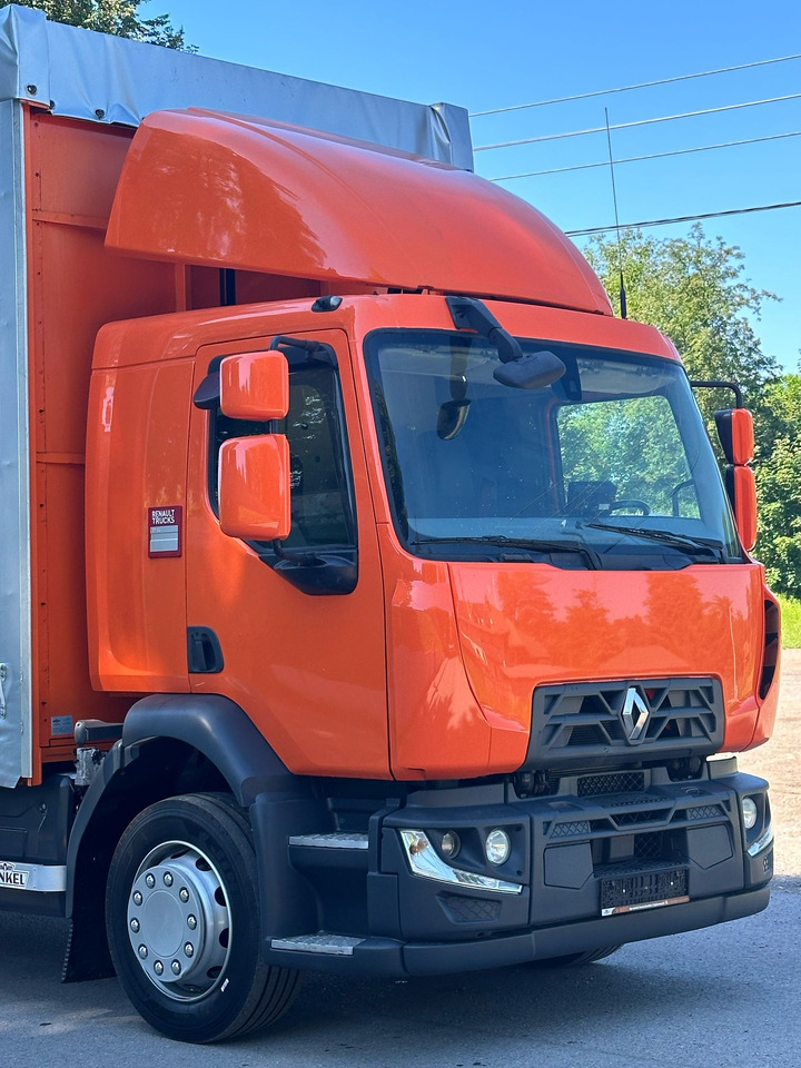 RENAULT D 18 / 280 / FIRANKA / WINDA / 8.6 M DŁUGOŚCI / 21 EUROPALET / NOWE OPONY / ŁADOWNOŚĆ 9.380 KG / AUTOMAT / SERWISOWANA / SPROWADZONA - Kravas automašīna ar tentu: foto 4 RENAULT D 18 / 280 / FIRANKA / WINDA / 8.6 M DŁUGOŚCI / 21 EUROPALET / NOWE OPONY / ŁADOWNOŚĆ 9.380 KG / AUTOMAT / SERWISOWANA / SPROWADZONA - Kravas automašīna ar tentu: foto 4