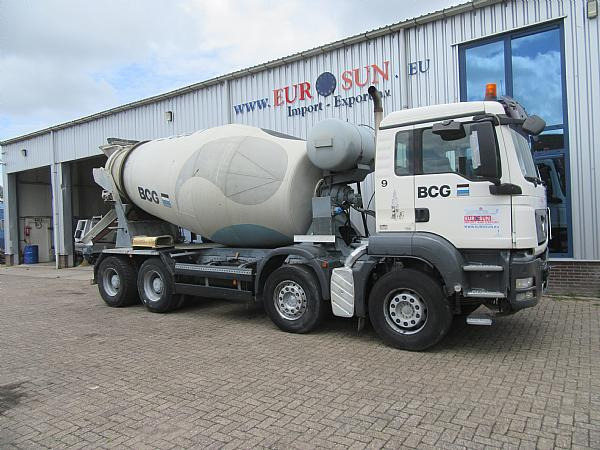 2009 MAN MIXER TRUCK 10M3 8x4 - Betonvedējs: foto 3 2009 MAN MIXER TRUCK 10M3 8x4 - Betonvedējs: foto 3