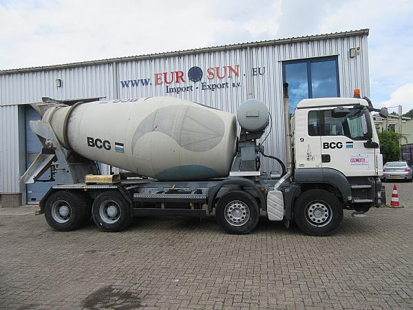 2009 MAN MIXER TRUCK 10M3 8x4 - Betonvedējs: foto 5 2009 MAN MIXER TRUCK 10M3 8x4 - Betonvedējs: foto 5