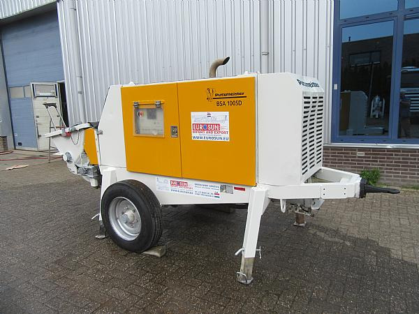 2013 PUTZMEISTER BSA 1005 D - concrete pump - Stacionārais betona sūknis: foto 1 2013 PUTZMEISTER BSA 1005 D - concrete pump - Stacionārais betona sūknis: foto 1