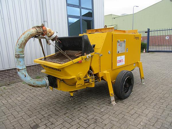 2014 PUTZMEISTER BSA 1005 DC- concrete pump. - Stacionārais betona sūknis: foto 1 2014 PUTZMEISTER BSA 1005 DC- concrete pump. - Stacionārais betona sūknis: foto 1
