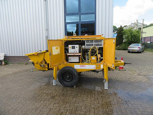 2014 PUTZMEISTER BSA 1005 DC- concrete pump. - Stacionārais betona sūknis: foto 1 2014 PUTZMEISTER BSA 1005 DC- concrete pump. - Stacionārais betona sūknis: foto 1